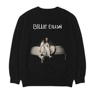 Billie EILISH - ลดราคา | เพลง CREWNECK | เสื้อกันหนาว BAND | Unisex | Merch เครื่องดนตรี |ป๊อปอินดี้ แบบทันสมัย