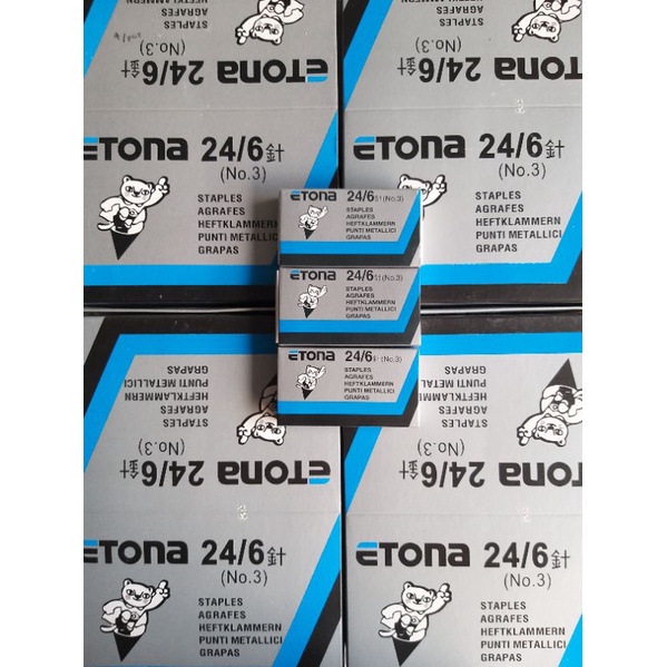 [ชิ้น] STAPLES ETONA NO.3 24/6 / CONTENTS HEKTER ETONA 24/6 NO.3 / STAPLES NO. 3