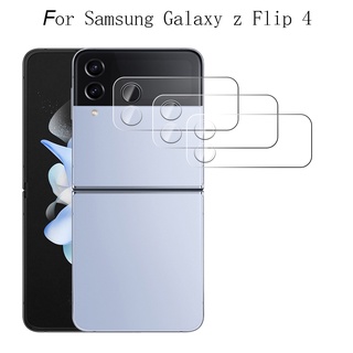 ฟิล์มกระจกนิรภัยกันรอยเลนส์กล้อง 3D ทรงโค้ง สําหรับ samsung z flip4 galaxy zflip4 z flip 4 flip4 5G