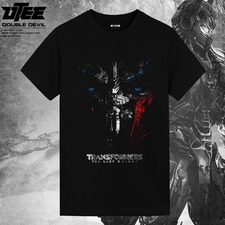 [COD]UTEE สไตล์จีน Optimus Prime เสื้อยืดภาพยนตร์ Megatron Bumblebee ผ้าฝ้ายเสื้อผ้าฤดูร้อนแขนสั้นชาย animeS-5XL