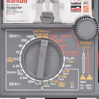 Sanwa อนาล็อก มัลติมิเตอร์ รุ่น YX360TRF มิเตอร์ เข็ม เครื่องวัดไฟ Analog Multimeter