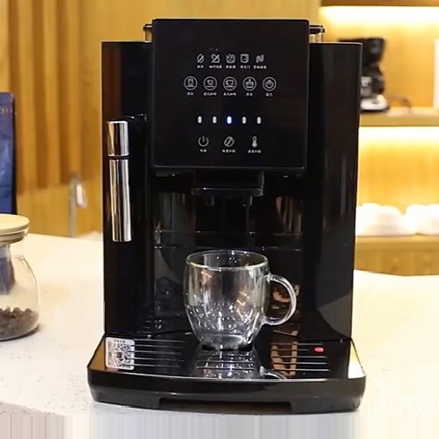 เครื่องกาแฟ เครื่องชงกาแฟบดในตัว Automatic Coffee Machine  รหัส 07S บด-สกัดกาแฟ-และตีฟองนม -สินค้ามีพร้อมส่ง-