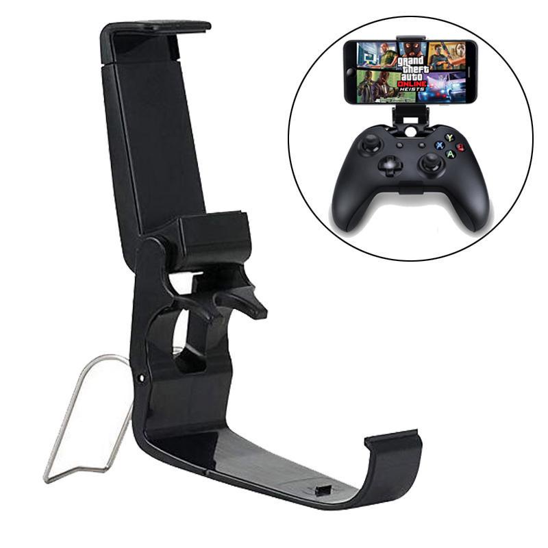 ที่วางคลิปโทรศัพท์มือถือสําหรับ Xbox One S/Slim Controller จอยสติ๊ก Mount HandGrip Stand