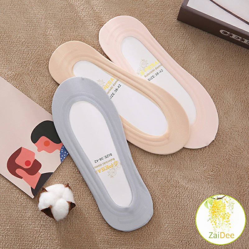 ถุงเท้าคัทชู หน้าสั้น เนื้อนิ้ม  ขนาดเดียว ถุงเท้า ถุงเท้าผ้าฝ้าย sock - รูปที่ 2