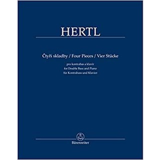 Four Pieces for Double Bass and Piano (BA11556)