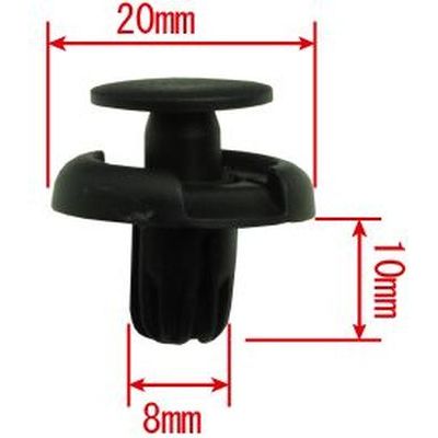 Astro Products คลิปรถยนต์ PF802 / Trim Clip Honda 91501-S04-003 φ20 10pcs