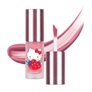 CATHY DOLL HELLO KITTY LIP &amp; CHEEK MATTE MOUSSE ขนาด 4G