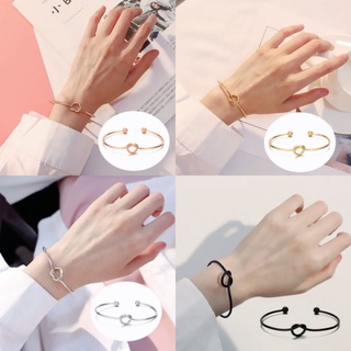 พร้อมส่ง กำไลแฟชั่นเกาหลี กำไลข้อมือผู้หญิง กำไลม้วน