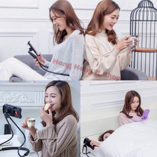 Flexible Long Phone Holder Lazy Style ขาจับมือถือ ที่หนีบสมาร์ตโฟน แท่นวางมือถือทุกรุ่น แบบหนีบV2