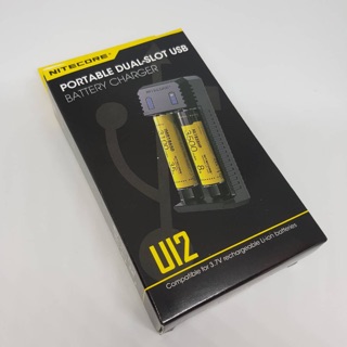 เครื่องชาร์จ nitecore UI2 ของแท้ เช็คโค๊ดได้