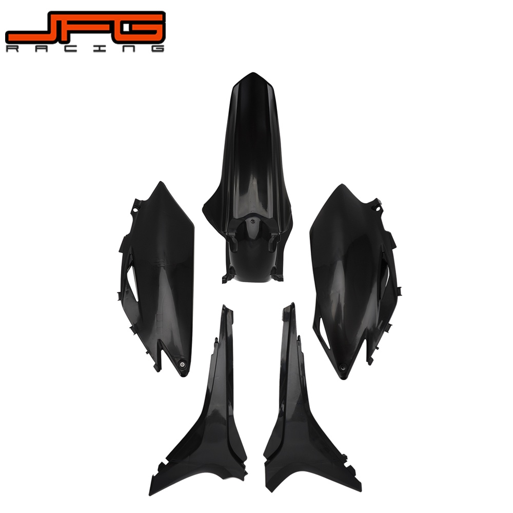 Jfg อะไหล่บังโคลนหลัง และด้านข้าง แบบพลาสติก สําหรับรถจักรยานยนต์ CRF250R CRF450R XR200