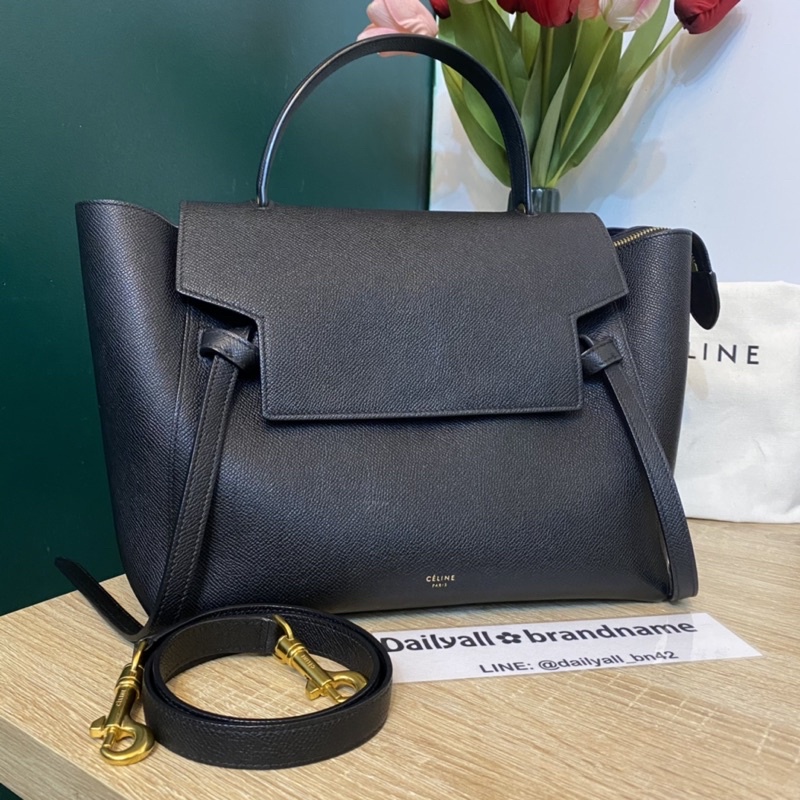Céline Celine Nano Belt Bag Orange Leather ref.597520 - Joli Closet