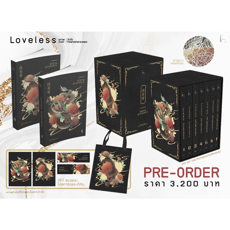 [พร้อมส่ง] Loveless...รัก ร้าย ผู้ชาย อันตราย (ฺBox Set จำนวน 7 เล่มจบ)  ผู้แต่ง : งินจัง