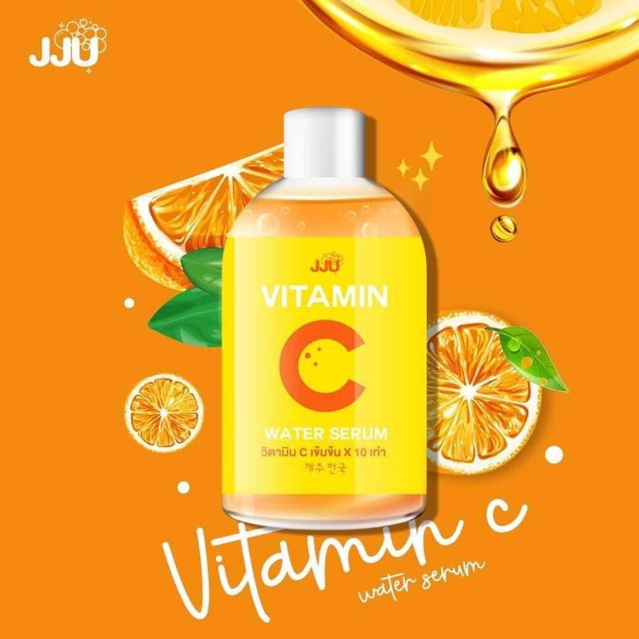 JJU Vitamin C Water Serum เซรั่ม vitamin c เข้มข้น X10 เท่า 500 ml