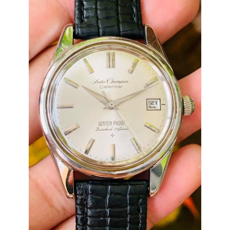 Champion Diashock Seiko Crown Diashock 19 Jewels Seiko Vintage