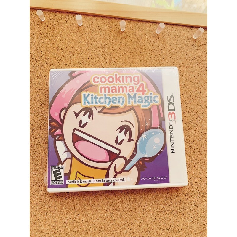 [NEW] COOKING MAMA 4 KITCHEN MAGIC NINTENDO 3DS GAME แผ่นเกม