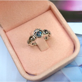 Mayu London blue topaz ring