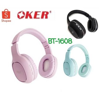 หูฟัง OKER BLUETOOTH WIRELESS HEADPHONE BT-1608