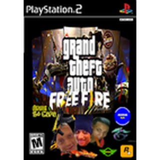 GTA Free Fire Beta PS2 แผ่นเกมส์ps2 เกมเพล2 แผ่นplay2