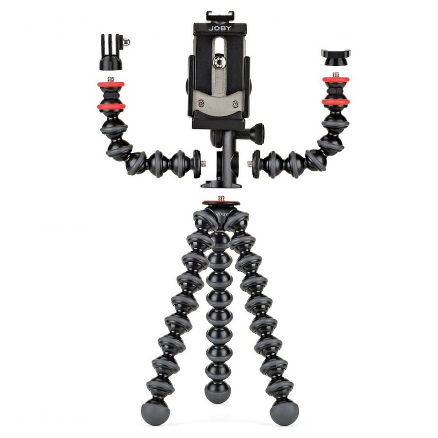ขาตั้งกล้องวิดีโอโทรศัพท์ Joby 3 หัว - GorillaPod Mobile Rig - JB01524-BWW