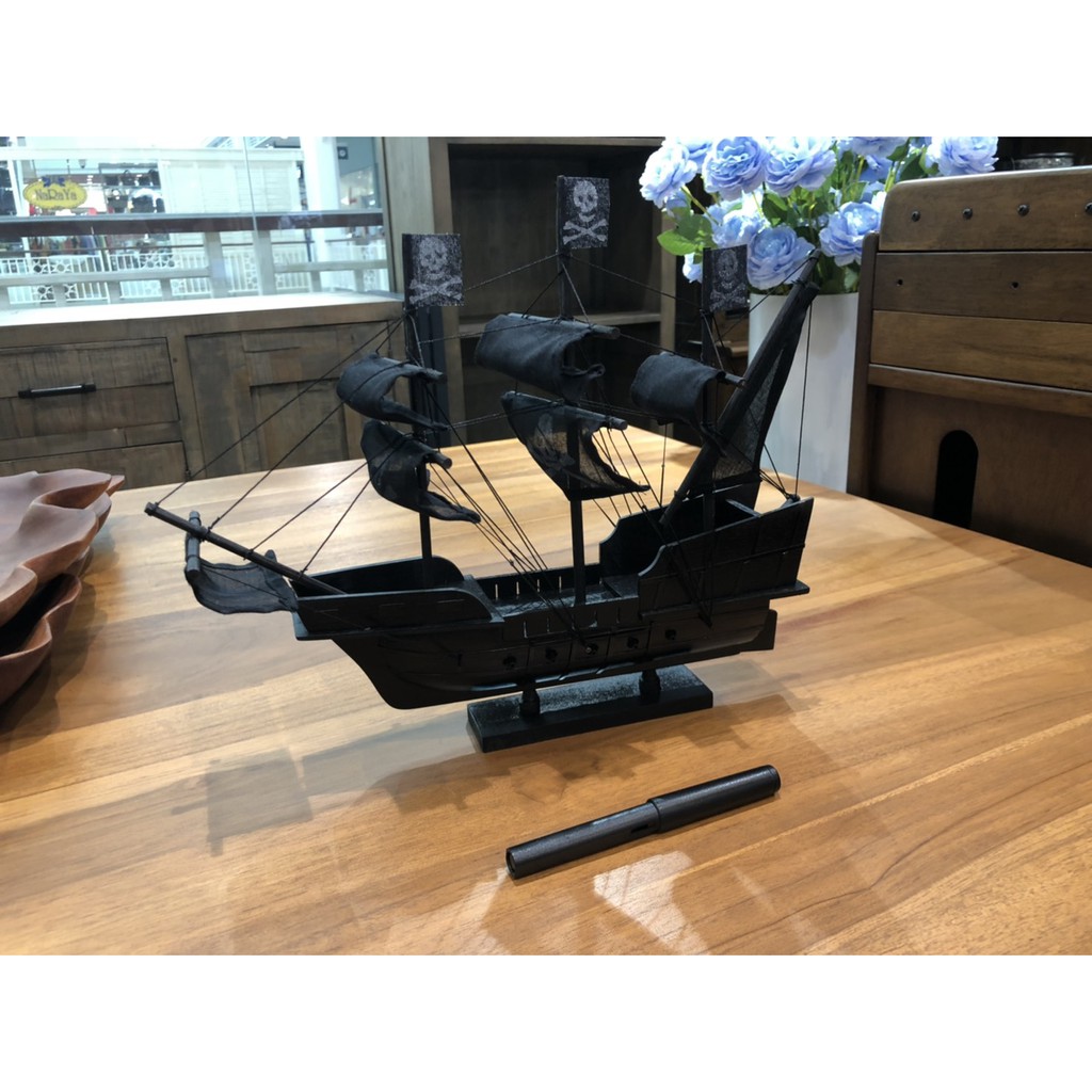 เรือโจรสลัด เรือBlack Pearl ไซส์ S (ดำ)