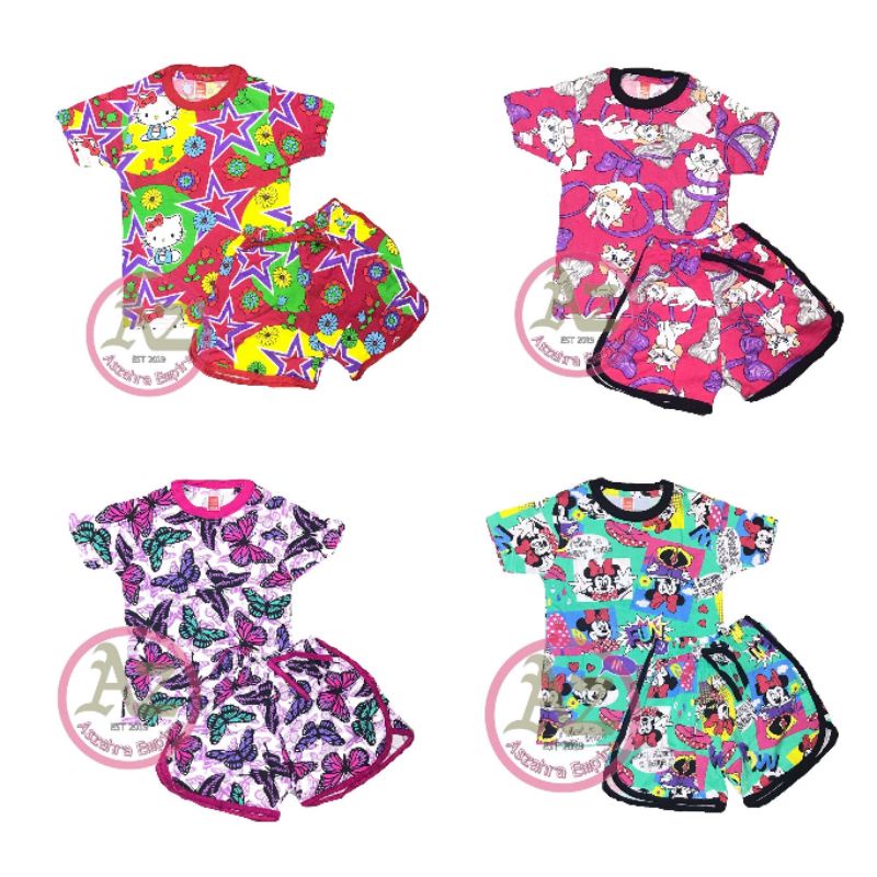 Playset Short Pants Girl