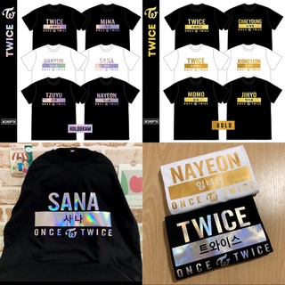 #ตลาดนัดTWICE 🍭เสื้อ #TWICE โฮโลแกรม💿 ทอง🏅