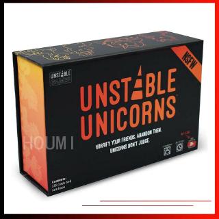 Unstable Unicorns Not Safe For Work Card (NSFW) Game การ์ดเกมส์ยูนิคอร์นของเล่นสําหรับเด็ก