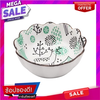 ชามเซรามิก 8" KECH PINE FOREST อุปกรณ์ใส่อาหาร CERAMIC BOWL 8" KECH PINE FOREST