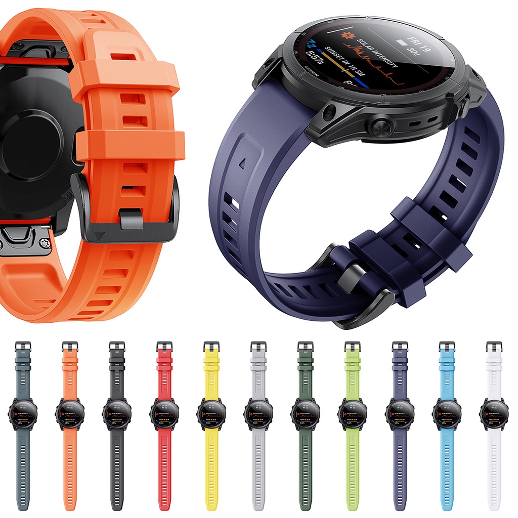 สําหรับ Garmin Fenix 7X 7 7S 6X 6 6S Pro 5X 5 5S Plus Descent Mk2S forerunner 945 935 Approach S60 ส