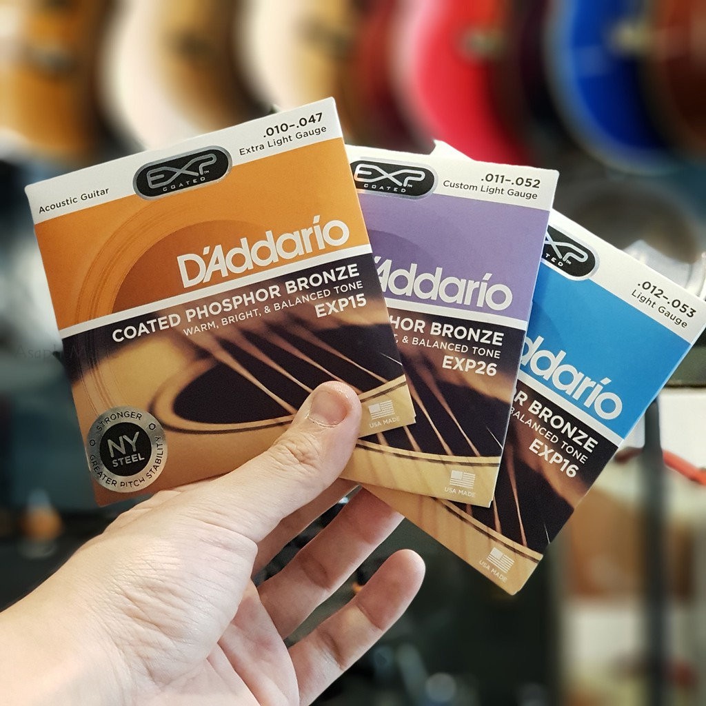 EXP D'Addario เลือกรุ่นด้านใน 🌈