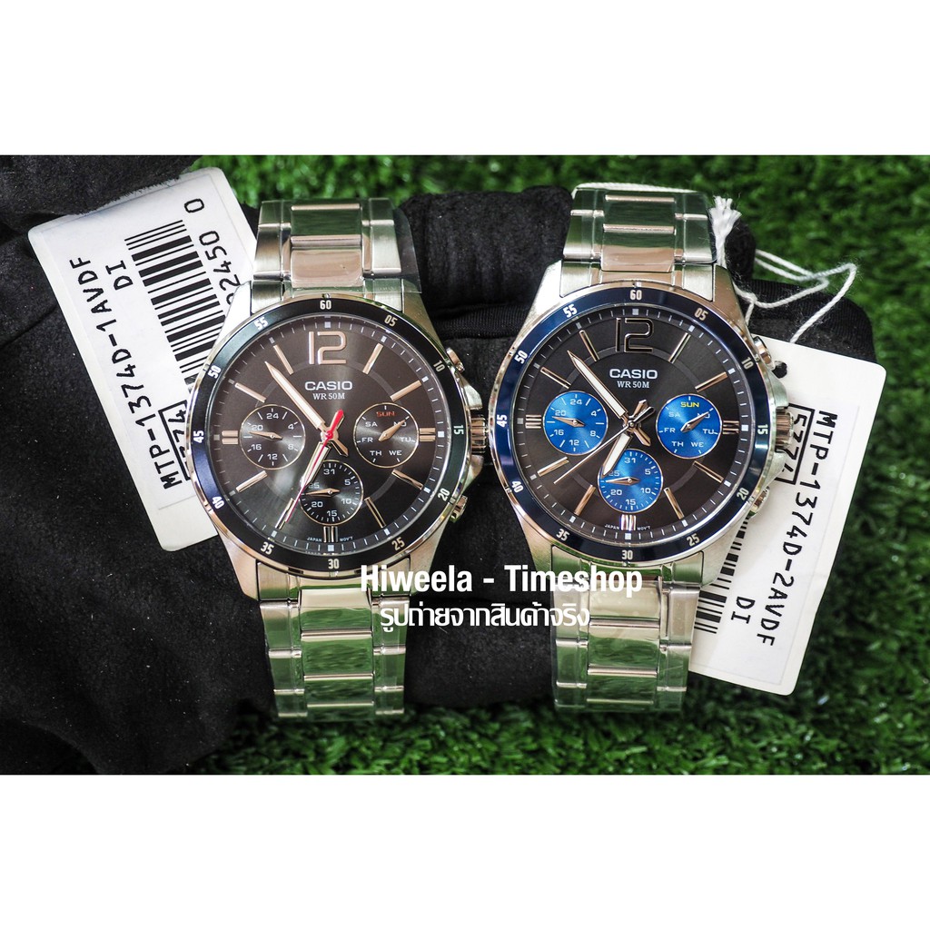 นาฬิกาข้อมือผู้ชาย Casio , Edifice ประกัน0 : MTP-1374D , EFV-540D ,EFV-550D ,EFV-570D ,EFV-552D
