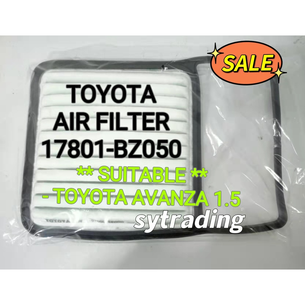กรองแอร์ Toyota 17801-BZ050 Toyota Avanza 1.5