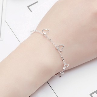 สร้อยข้อมือเงิน 925 รหัส S201 พร้อมส่ง 925