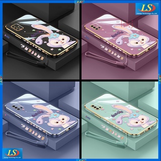 เคส Vivo V17 V23E v23 5G V15 V20 SE V21 5G V11i V20 Pro 5G V20 เคสโทรศัพท์มือถือ ลายกระต่าย StellaLou TZ