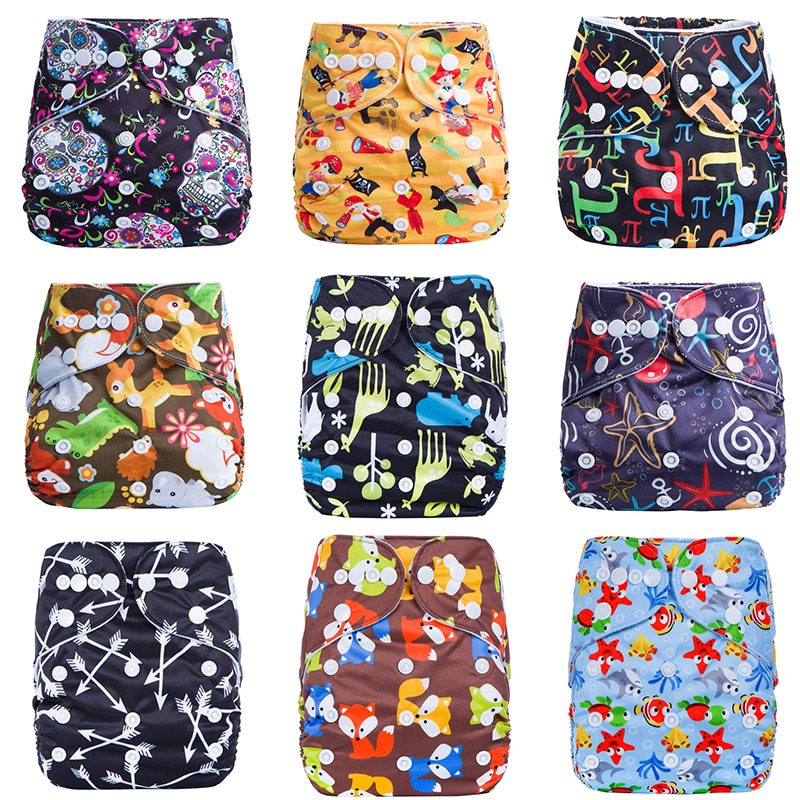 Ecofriendly Diaper Cover Wrap Washable Diapers Couches Lavables Baby Nappy Reusable Nappy Baby