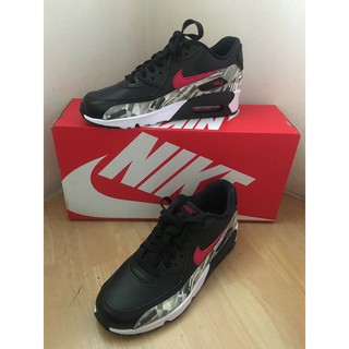 รองเท้า NIKE  Air Max 90 Print LTR (GS) สินค้าแท้ ใหม่ พร้อมส่ง