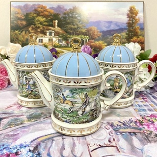 Sadler Teapot Sporting Scenes กา มี 3 แบบค่ะ