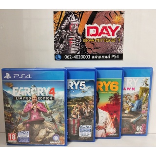 แผ่นเกมส์ PS4 **FarCry &lt;4&gt;&lt;5&gt;&lt;6&gt;&lt;New Dawn&gt;** รองรับภาษาไทย  สินค้ามือ &lt;1&gt;&lt;2&gt;