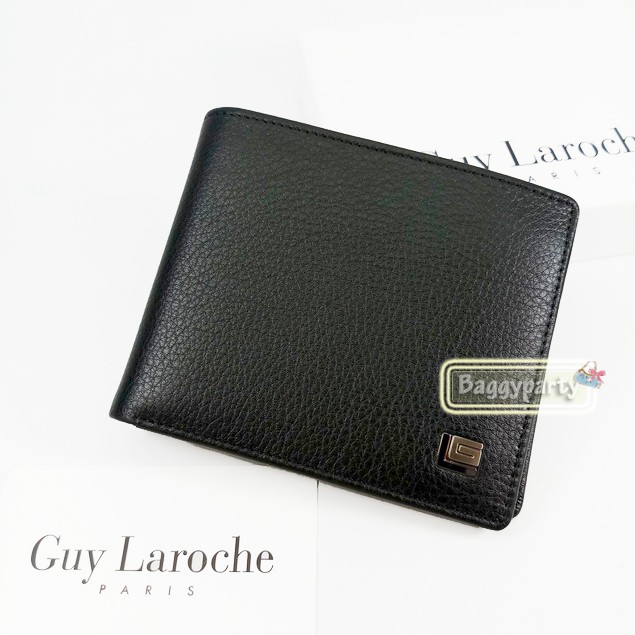 Guy Laroche แท้!!! กระเป๋าสตางค์ใบสั้นพับเดียว Guy Laroche หนังนิ่ม มีช่องใส่เหรียญ (GLpsm223A)