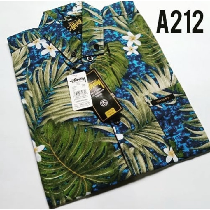Kemeja เสื้อเชิ้ตผู้ชาย DISTRO SHIRT SHORT SURFING SHIRT