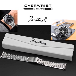 สายนาฬิกา Forstner Bands รุ่น Flat Link Polished/Brushed for Omega Speedmaster Professional