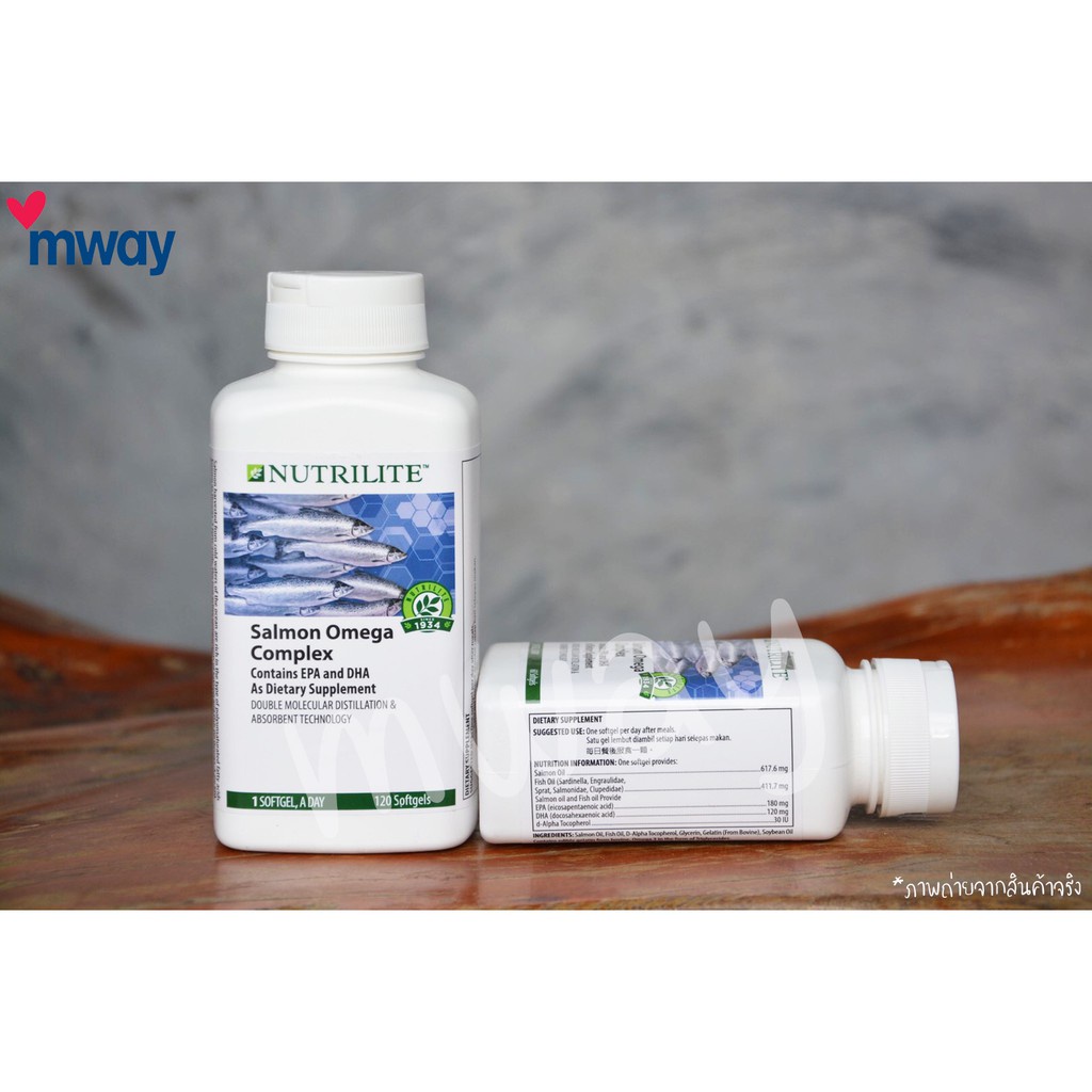 🍁Salmon Omega Complex Fish Oil นิวทริไลท์ น้ำมันปลา