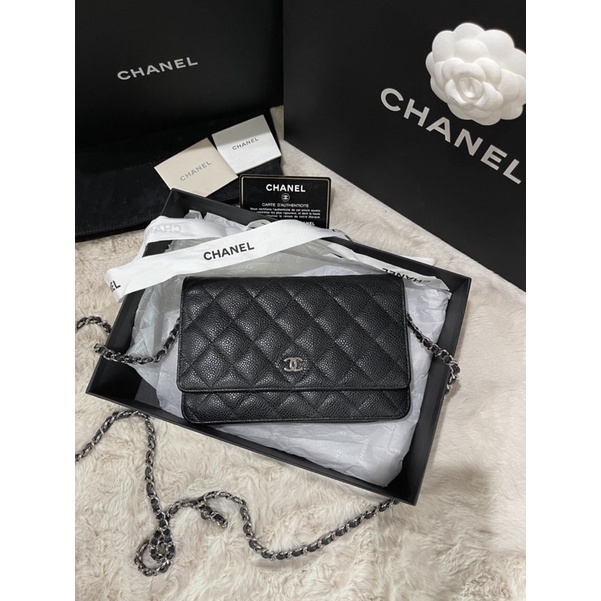 Used Chanel woc caviar holo21 (อะไหล่เงิน)