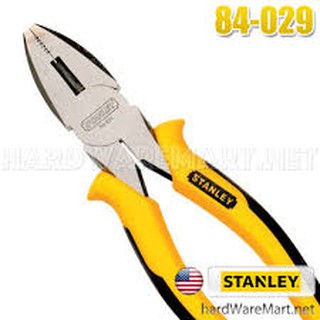 คีมปากจิ้งจก 8" STANLEY 84-029 combination pliers DYNAGRIP  สแตนเลย์