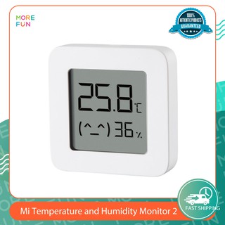 [ พร้อมส่ง ] Mi Temperature and Humidity Monitor 2 - เครื่องวัดอุณหภูมิ ความชื้น แบบดิจิตอล