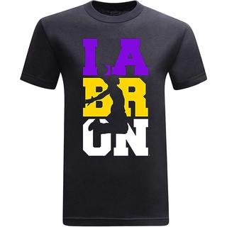 T-shirt  เสื้อยืดแขนสั้นลําลอง พิมพ์ลาย LaBRON Basketball แฟชั่นสําหรับผู้ชายS-5XL