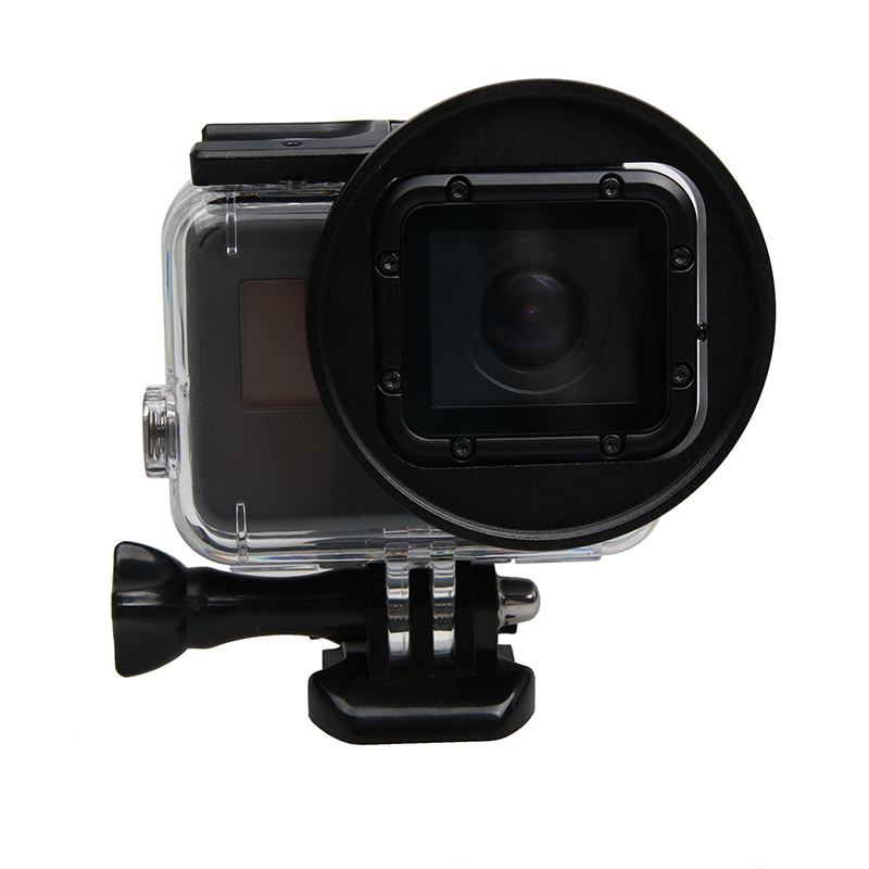 For GoPro 5 6 7 Black Filter UV CPL ND4 58mm Adapter Ring Filtors Lens