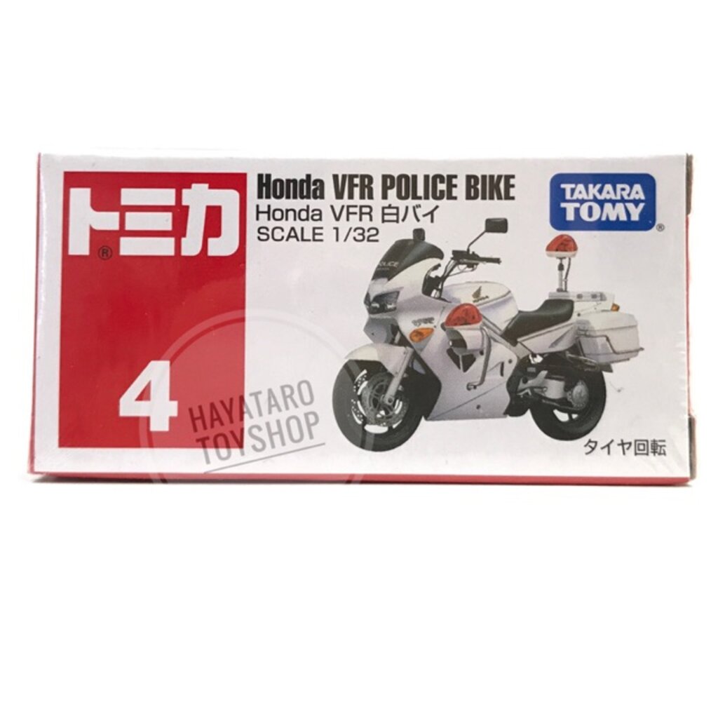 Tomica no.4 HONDA VFR POLICE BIKE