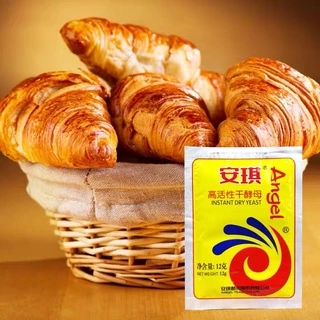 ยีสต์(安琪酵母)1ซอง12g สามารถนำมาทำขนมปัง ซาลาเปา ขนมถ้วยฟูยีสต์ พิมซ่าไส้กรอกและอีกเมนูหลายหลากที่ต้องการให้ฟู